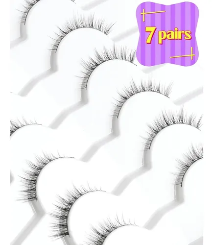 Pestañas Postizas Onlyall Hf50-short Lashes 7 Pares