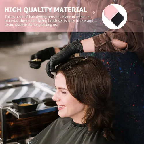 Set De 4 Pinceles Para Teñir Cabello, Peinado Y Coloración