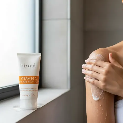 Exfoliante Corporal Antiage Luminosidad Vitamina C Idraet