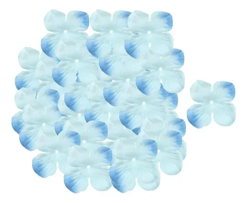 Accesorios De Pelo Bicolor Azul Diy Según Descripción