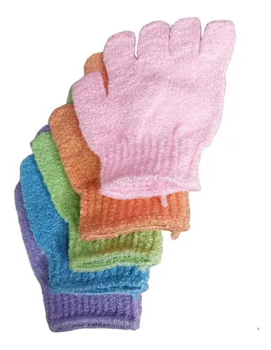 Guantes Exfoliante Para Spa Corporal/facial X 5 Surtidos