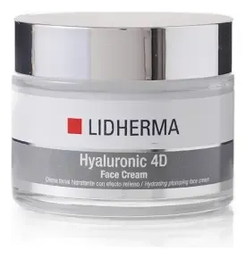Lidherma Hyaluronic 4d Face Crema Hidratante Efecto Relleno