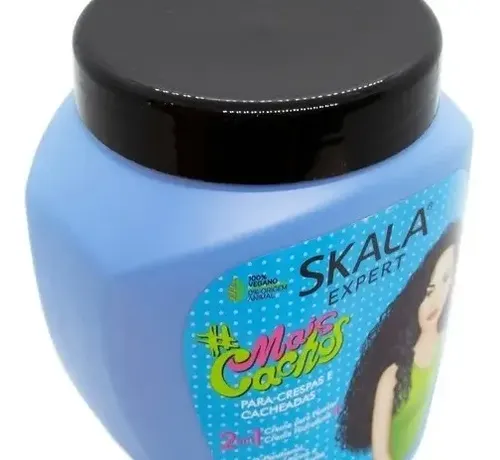 Mascara Capilar Mais Cachos Crema Rulos Vegana Skala X1000g