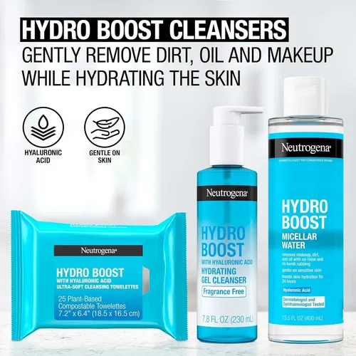 Agua Micelar Hydro Boost De Neutrogena 27 Oz