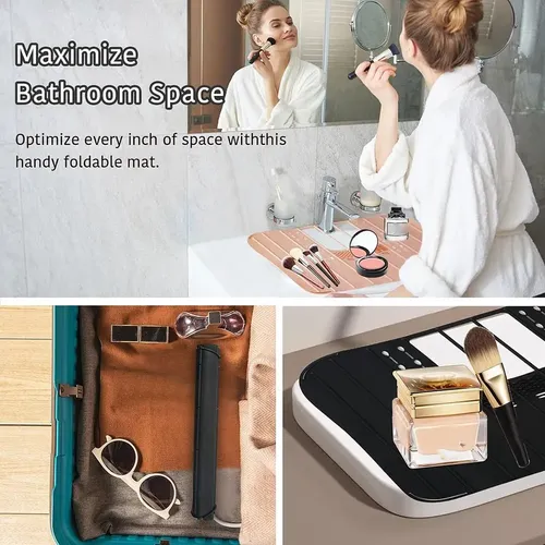 Funda Plegable Para Lavabo C3, Organizadora De Baño Que Ahor