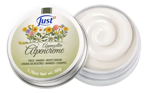 Crema Humectante Swiss Just Edición Especial Alpencreme 50g