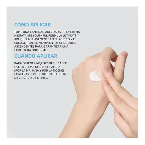 Crema Hidratante Nida Youthful Formula Ultimate Centell Y Pa