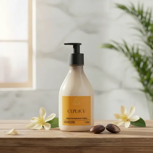 Crema Hidratante Corporal Ekos Cupuaçu Natura 400ml