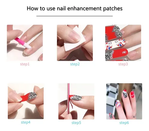 Tiras De Esmalte De Uñas En Gel Curadas (zh0276) Adhesivas E