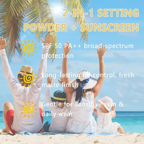 Polvo Spf 50 Mineral Con Brocha Integrada