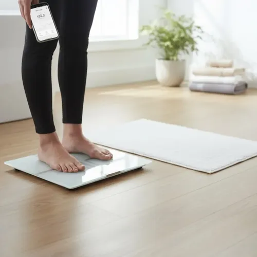 Balanza Digital Personas Bluetooth 180kg Vidrio Klasse