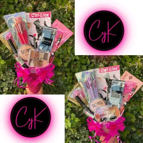 Ramo De Maquillaje Para Regalar Completo Mujer No Flores