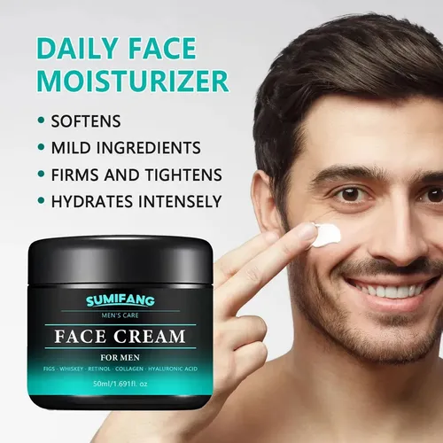 Wud  M* Crema Antiedad Para Hombres Con Colágeno Y Ácido