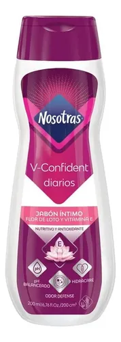Jabón Íntimo Nosotras V-confident 200 Ml