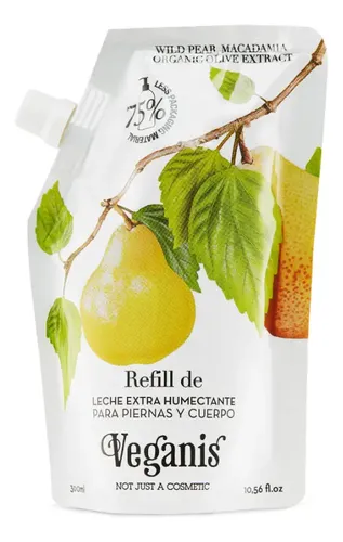 VEGANIS DOY PACK Leche Extra Humectante De Pera Silvestre & Macadamia