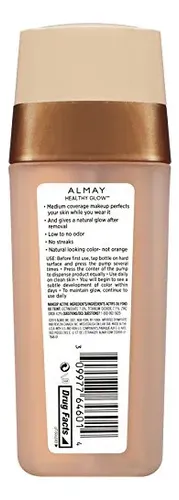 Base De Maquillaje Con Autobronceador Almay Light 30ml