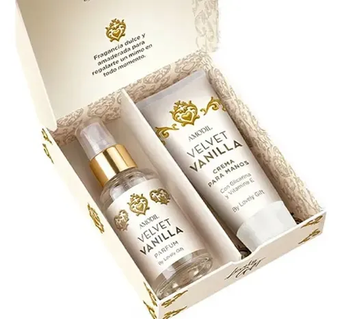 Mujer Perfume Dulce Vainilla + Crema Manos Amodil