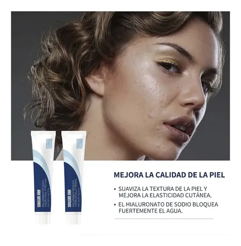 Crema Facial Piel Suave Firme Hialurónico Retinol 30g