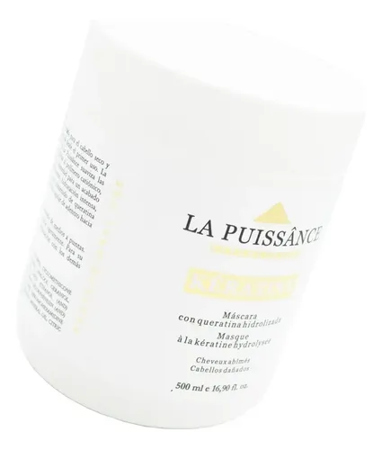 Mascara La Puissance Baño De Crema Keratina Reparacion 500ml
