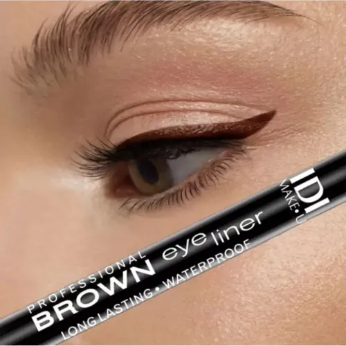Idi Make Up Delineador Ojos Retractil Brown Con Esfumino
