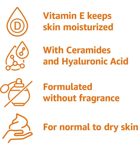 Limpiador Facial Hidratante Amazon Basics 355 Ml Piel