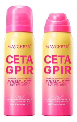 Spray Fijador De Maquillaje Hidratante, Impermeable Y Resist