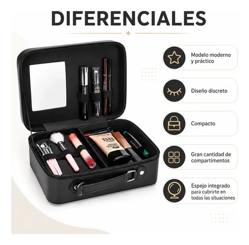 Bolso Organizador Porta Cosmeticos Baño Neceser Maquillaje