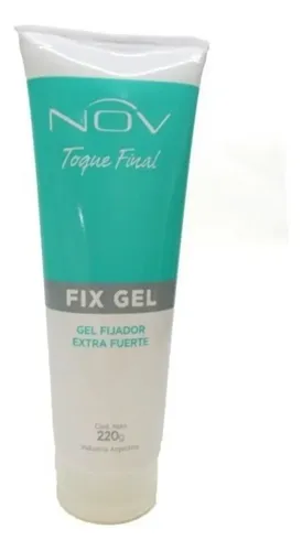 Gel Modelador Fijador Para Cabello Extra Fuerte Nov X 220gr