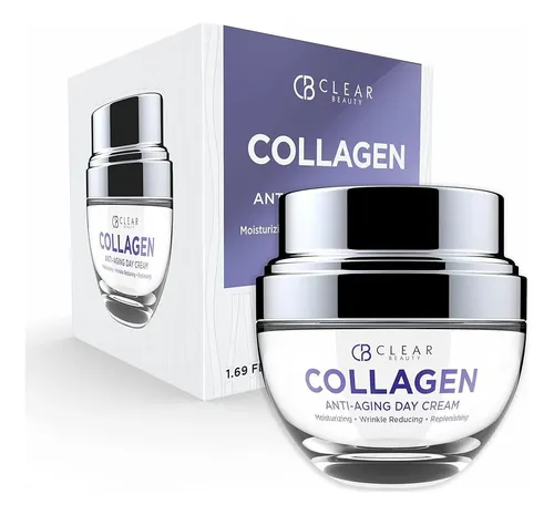 Crema Facial Hidratante Colágeno Clear Beauty 48ml