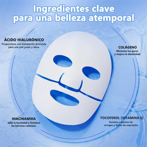 Mascarilla De Colágeno 8pcs,bio Collagen Mask,mascarilla
