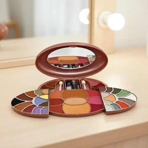 Set Paleta Maletin De Maquillaje Makeup Ideal Dia Del Niño