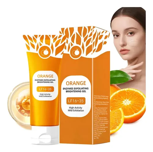 Gel Exfoliante Facial Natural De Naranja Sdfs Werw Cleans Gh