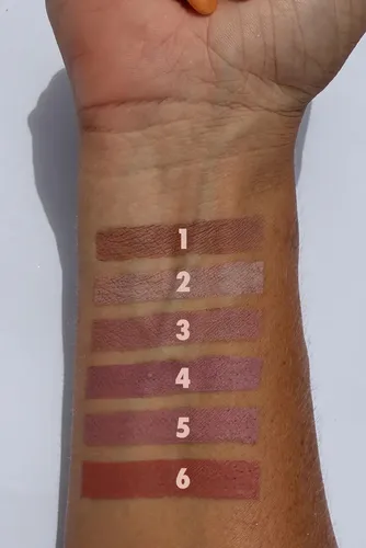 Pack Delineador de Labios Dapop en Lápiz – 6 Tonos Mate de Larga Duración