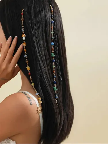Accesorios De Cristal Estilo Boho Para Cabello Con Forma De