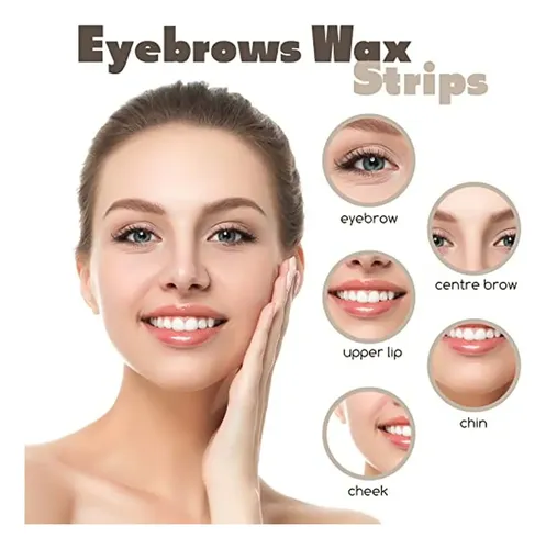 Tiras De Cera Para Cejas Maitys, 400 Piezas, Para Depilación