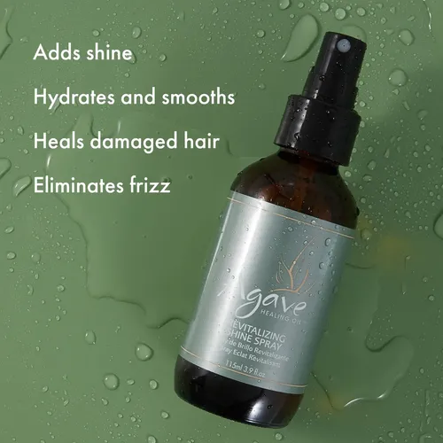 Spray De Brillo Revitalizante Con Agave Para Brillo Y Contro