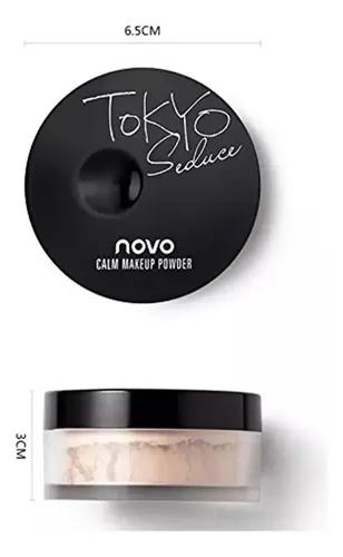 Polvo Volatil Calmante Sedoso Y Suave Par Maquillaje By Novo
