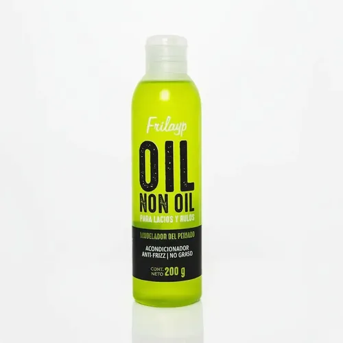Oil Non Oil Modelador Peinado Lacios Rulos Frilayp X200cc