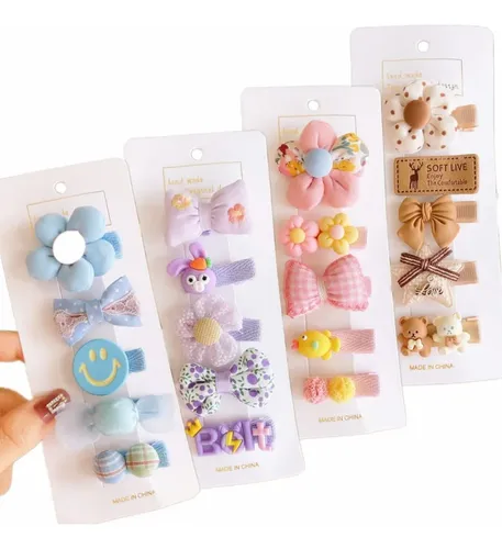 Set Surtido De 20 Pinzas Para El Pelo Para Bebés Accessories