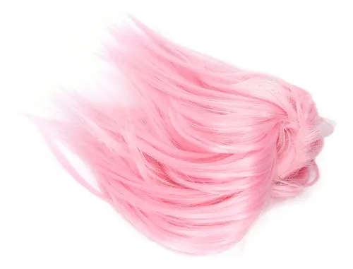 Peluca De Pelo Tousled Updo Messy Bun Ajustable, Elástica Na