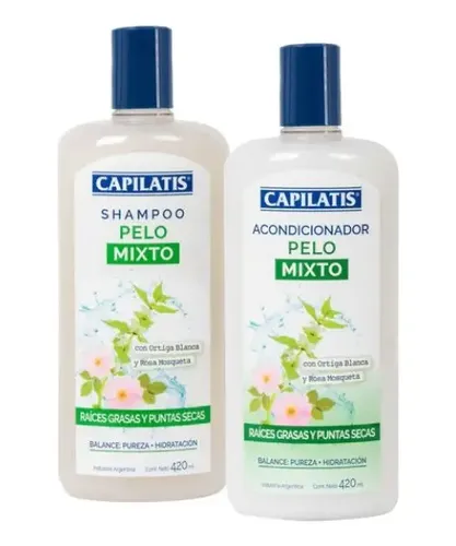 Set Capilatis Pelo Mixto Shampoo + Acondicionador