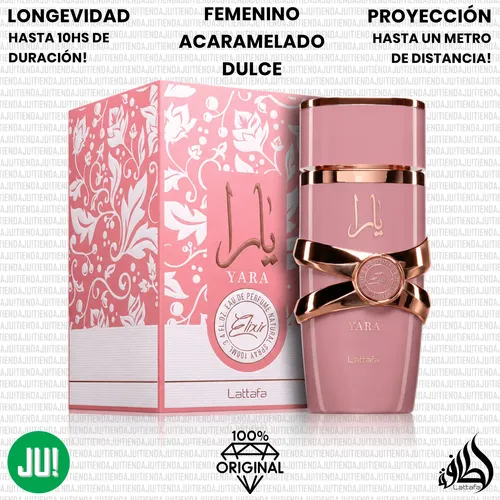 Perfume Lattafa Yara Elixir Eau De Parfum 100ml Mujer Original