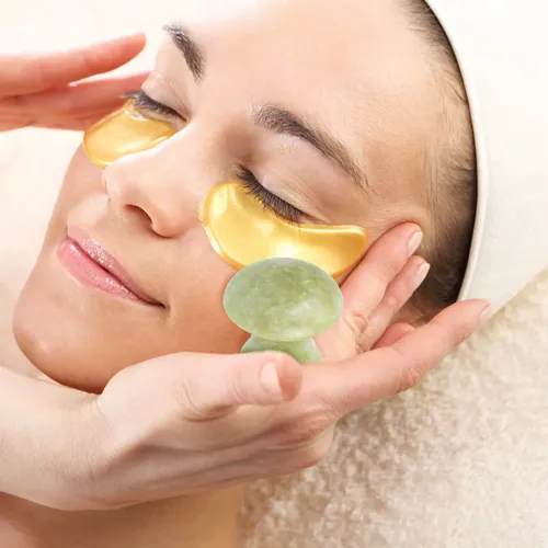 2 Piezas De Herramienta De Masaje Gua Sha En Forma De Hongo