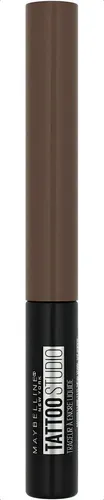 Delineador Maybelline Líquido Tattoo Studio Dark Henna Brown Color Multicolor