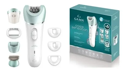Gama Oasis Sensation Depiladora Eléctrica Inalámbrica Húmedo