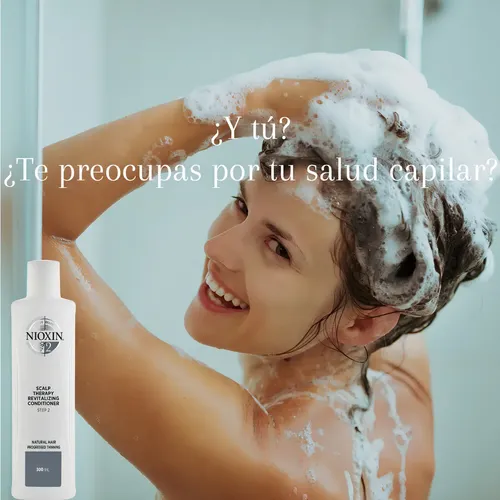 Nioxin Acondicionador Anticaida Para Cabello Natural Sistema 2 300ml