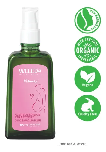 Aceite De Masaje Natural Para Estrías Weleda 100ml