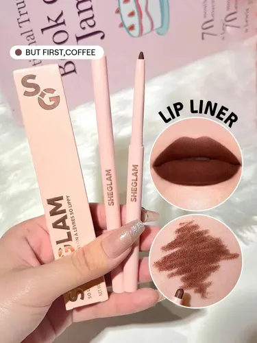 Sheglam Delineador De Labios So Lippy Color Intenso Cremoso Color But First Coffee