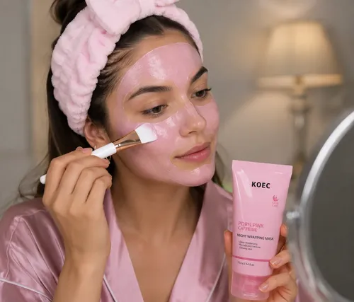 Mascarilla Facial Nocturna Koec Pdrn Y Cafeína 75 Ml