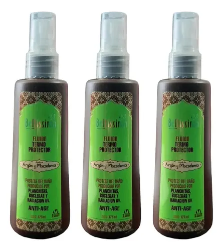 Bellissima Protector Térmico Argan Y Macadamia 125ml X3